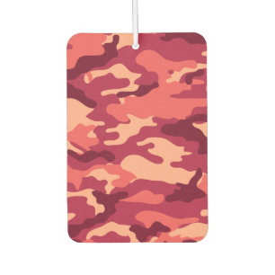 MARTIAN DESERT CAMO / CAMOUFLAGE DAZZLE PATTERN CAR AIR FRESHENER