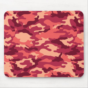 MARTIAN DESERT CAMO / CAMOUFLAGE DAZZLE PATTERN MOUSE MAT