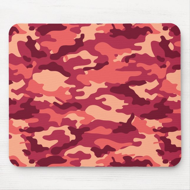 MARTIAN DESERT CAMO / CAMOUFLAGE DAZZLE PATTERN MOUSE MAT (Front)