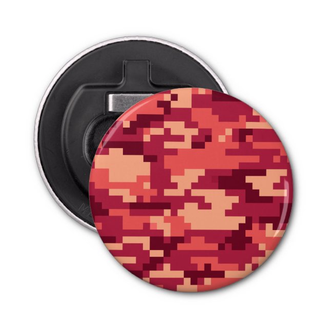 MARTIAN DESERT DIGITAL CAMO / CAMOUFLAGE BOTTLE OPENER (Front)
