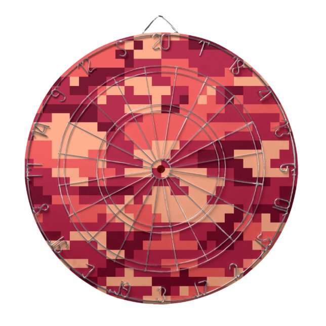 MARTIAN DESERT DIGITAL CAMO / CAMOUFLAGE DARTBOARD (Front)
