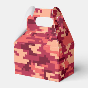 MARTIAN DESERT DIGITAL CAMO / CAMOUFLAGE FAVOUR BOX