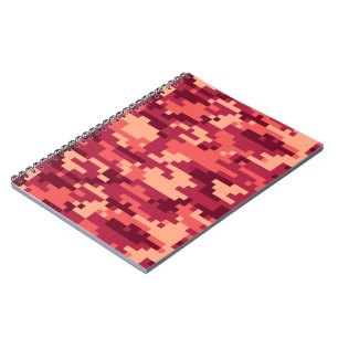 MARTIAN DESERT DIGITAL CAMO / CAMOUFLAGE NOTEBOOK