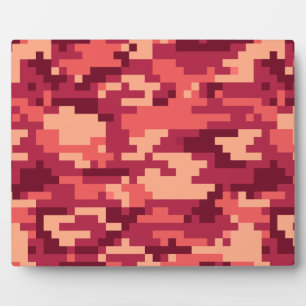 MARTIAN DESERT DIGITAL CAMO / CAMOUFLAGE PLAQUE