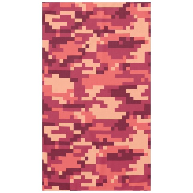 MARTIAN DESERT DIGITAL CAMO / CAMOUFLAGE TABLECLOTH (Front)