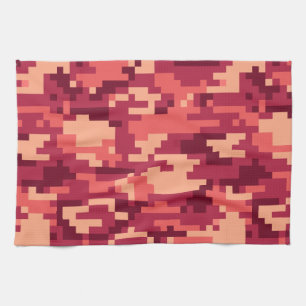 MARTIAN DESERT DIGITAL CAMO / CAMOUFLAGE TEA TOWEL