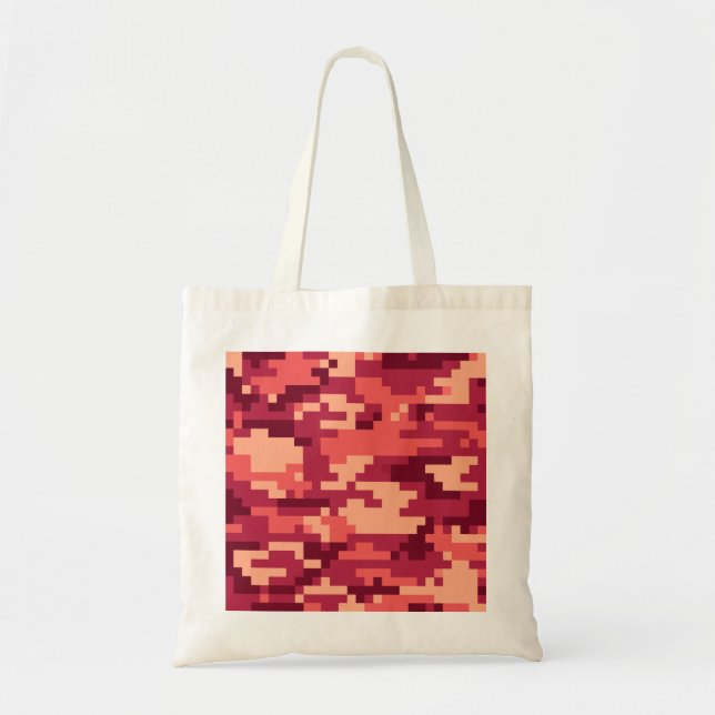 MARTIAN DESERT DIGITAL CAMO / CAMOUFLAGE TOTE BAG (Front)