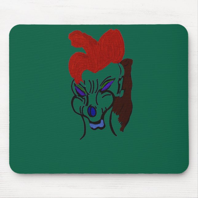 Martian Hound Mouse Mat (Front)