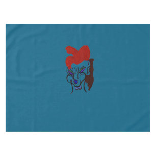 Martian Hound Tablecloth