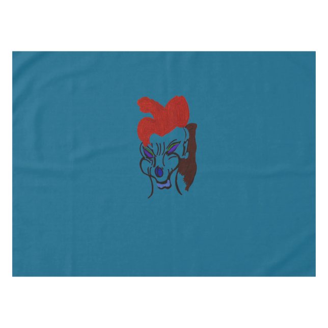 Martian Hound Tablecloth (Front (Horizontal))