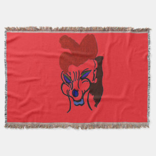 Martian Hound Throw Blanket