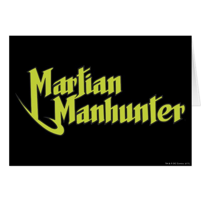 Martian Manhunter Logo (Front Horizontal)