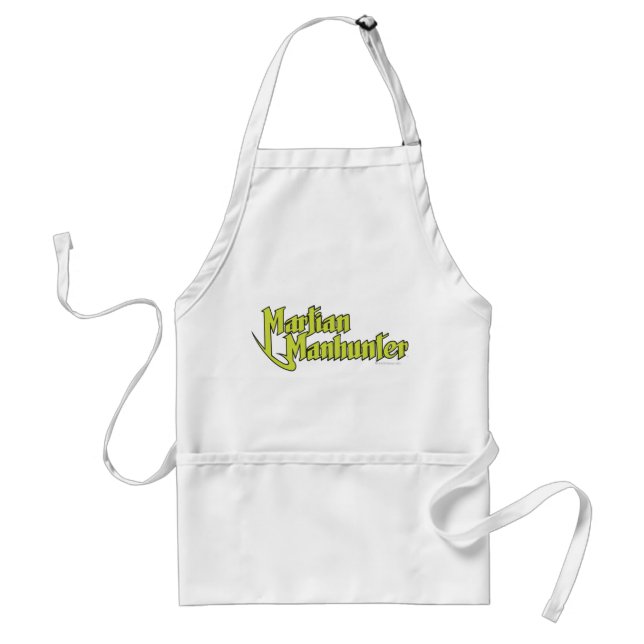 Martian Manhunter Logo Standard Apron (Front)
