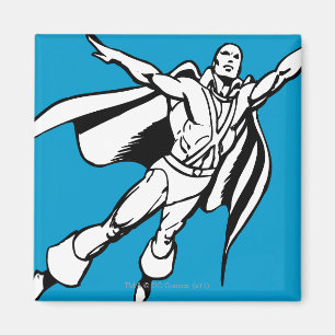 Martian Manhunter Soars 3 Magnet