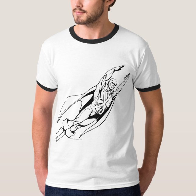 Martian Manhunter Soars 4 T-Shirt (Front)
