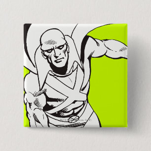 Martian Manhunter Soars 5 15 Cm Square Badge