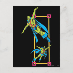 Martian Manhunter Soars Postcard