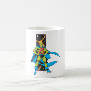 Martian Manhunter & Space Backdrop Coffee Mug