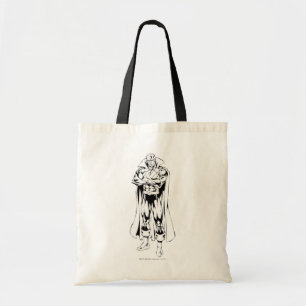 Martian Manhunter Standing Outline Tote Bag