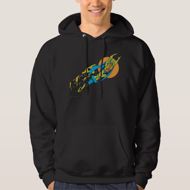 Martian Manhunter Takes Flight Hoodie (Front)