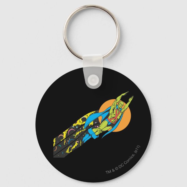 Martian Manhunter Takes Flight Key Ring (Front)