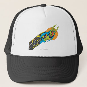 Martian Manhunter Takes Flight Trucker Hat