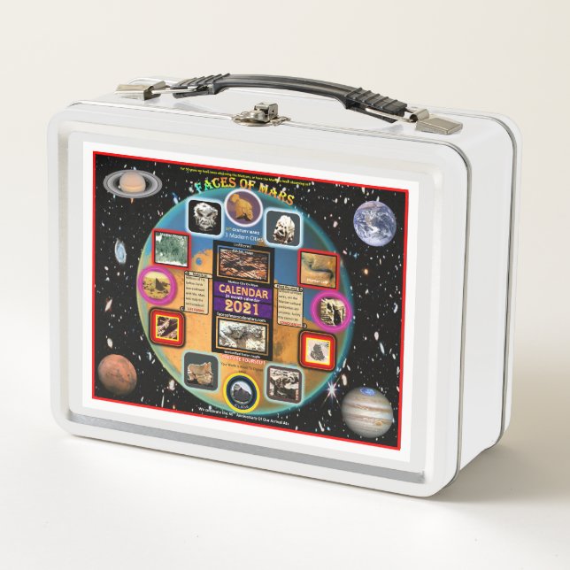 Martian Metal Lunchbox (Front)