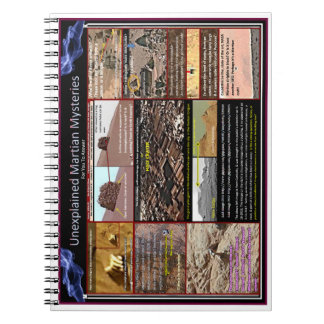 Martian mysteries notebook