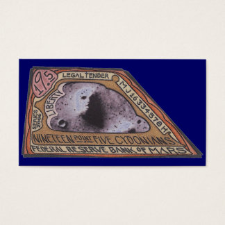 Martian $ Nineteen Point Five CYDONIANS Note