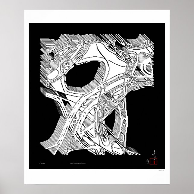 Martian Poetry Artefact Poster (Front)