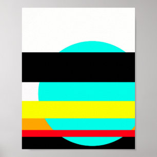 Martian sunset poster