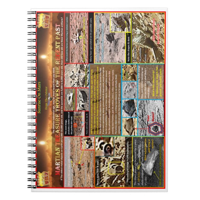 Martian treasure troves notebook (Front)
