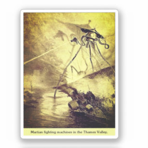 Martians discharging Heat-Rays