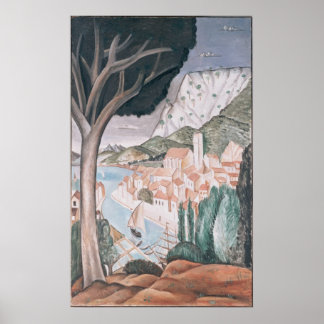 Martigues (Harbor in Provence) Poster