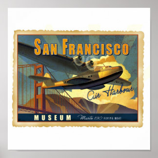 Martin 130 Flying Boat Poster