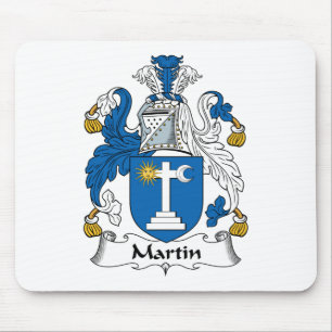 Martin Family Crest Mouse Mat