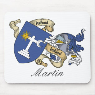 Martin Family Crest Mouse Mat