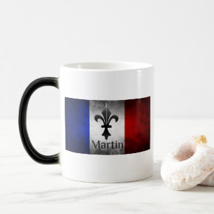 Martin French Flag Magic Mug