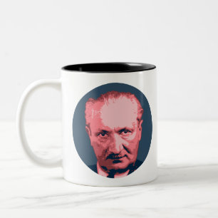Martin Heidegger Two-Tone Coffee Mug