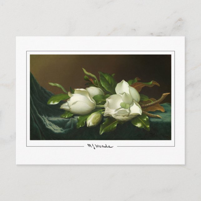 Martin Johnson Heade #12 - Fine Art Postcard (Front)
