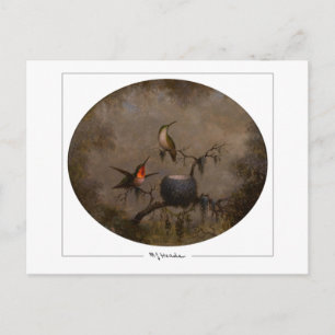 Martin Johnson Heade #131 - Fine Art Postcard