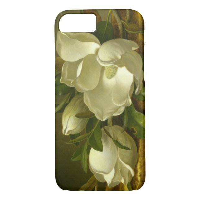 Martin Johnson Heade - Magnolias on Gold Velvet Case-Mate iPhone Case (Back)