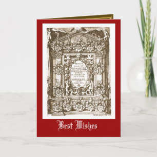 Martin Luther, 1558 Card