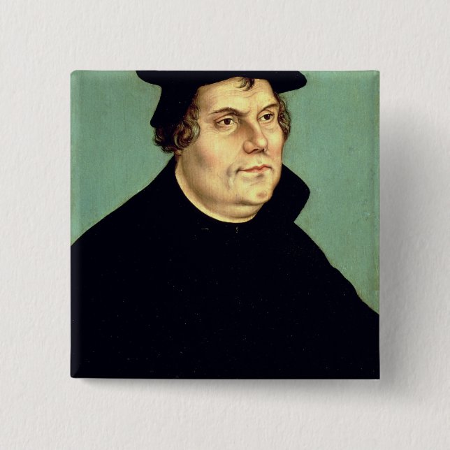 Martin Luther 15 Cm Square Badge (Front)