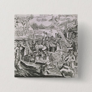 Martin Luther 2 15 Cm Square Badge