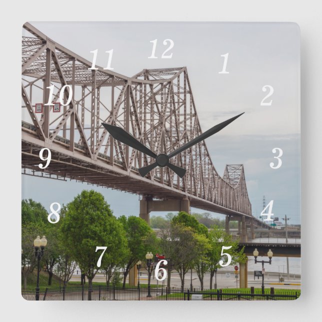 Martin Luther Bridge Wall Clock (Front)