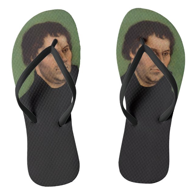 Martin Luther Flip Flops (Footbed)