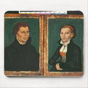 Martin Luther, Katharina von Bora, c.1526 Mouse Mat