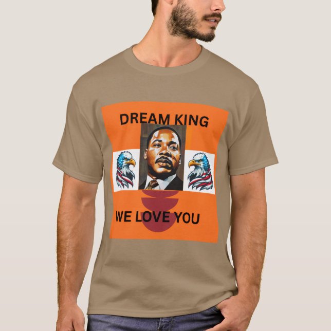 MARTIN LUTHER KING 👑  T-Shirt (Front)