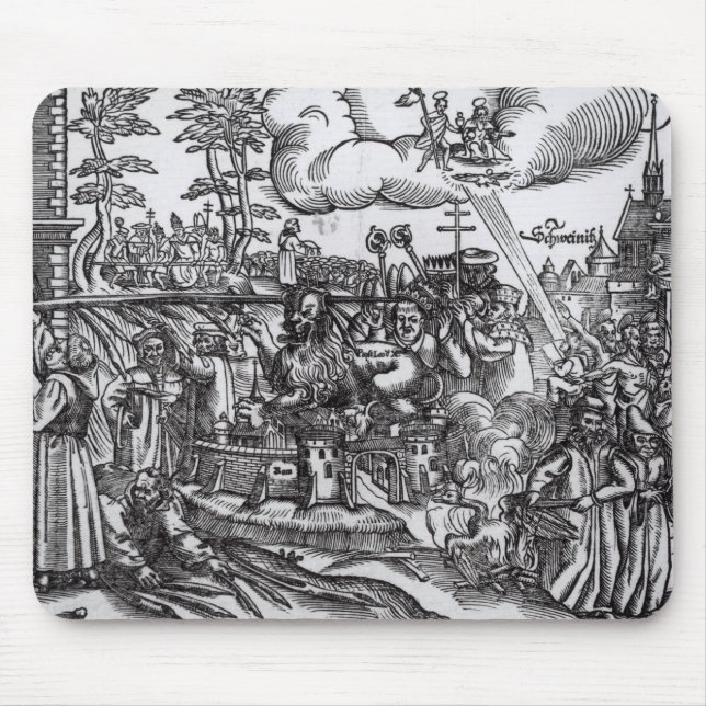 Martin Luther Mouse Mat (Front)